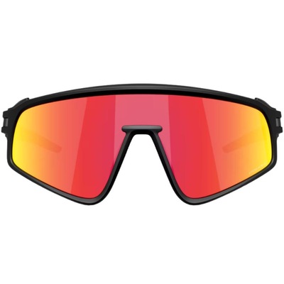 Óculos de Sol Oakley Ciclismo Latch Panel Matte Black Prizm Ruby - Foto 3