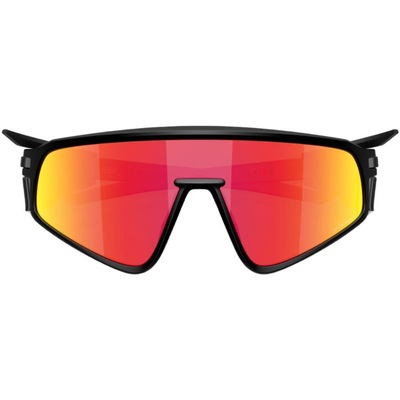 Óculos de Sol Oakley Ciclismo Latch Panel Matte Black Prizm Ruby - Foto 5