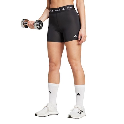 Shorts Legging adidas Techfit - Feminino - Foto 2