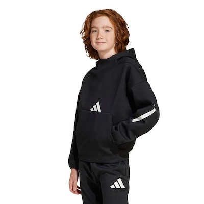 Jaqueta Capuz adidas Z.N.E. - Infantil - Foto 2