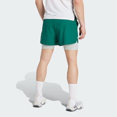 Shorts adidas 2 Em 1 Gym+ - Masculina - Foto 4