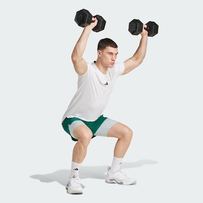 Shorts adidas 2 Em 1 Gym+ - Masculina - Foto 5