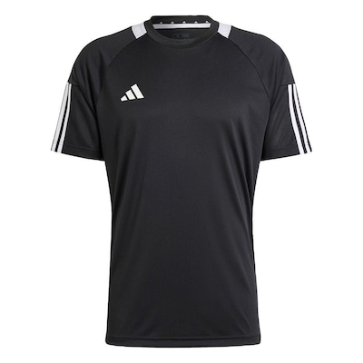 Camiseta adidas Sereno Aeroready Três Listras - Masculina - Foto 1