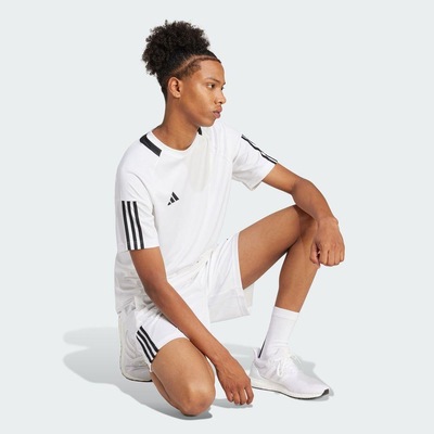 Camiseta adidas Sereno Aeroready Três Listras - Masculina - Foto 5