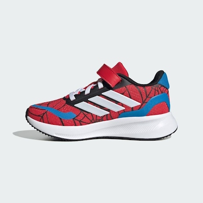 Tênis adidas X Marvel Homem-Aranha Runfalcon 3.0 - Infantil - Foto 3