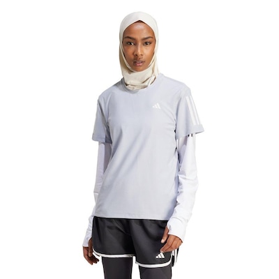 Camiseta adidas Own The Run - Feminina - Foto 2