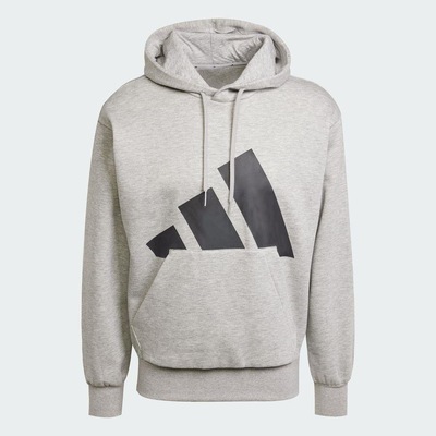 Blusão adidas Capuz Fleece Essentials Big Logo - Masculina - Foto 3