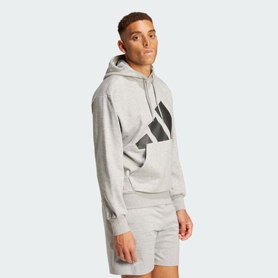 Blusão adidas Capuz Fleece Essentials Big Logo - Masculina - Foto 5