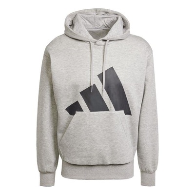 Blusão adidas Capuz Fleece Essentials Big Logo - Masculina - Foto 1