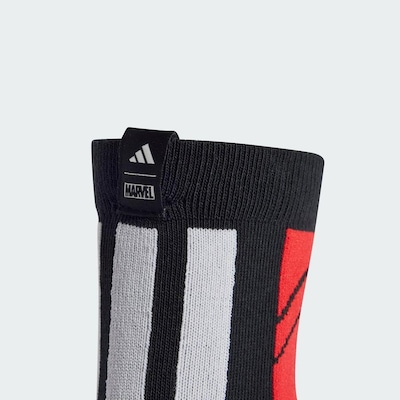 Meias adidas X Marvel Masculina-Aranha 3 Pares Infantil - Infantil - Foto 3