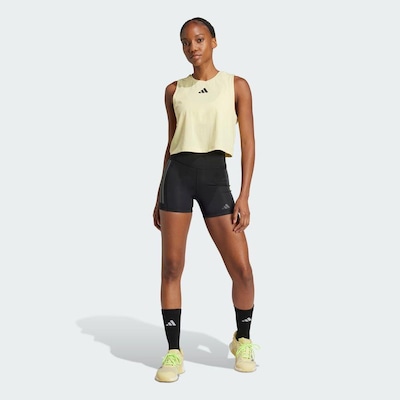 Shorts adidas Legging Optime Três Listras 1/4 - Feminina - Foto 6