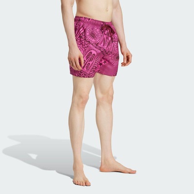 Short de Natação adidas 5-Inch adidas X Farm Três Listras - Masculino - Foto 5