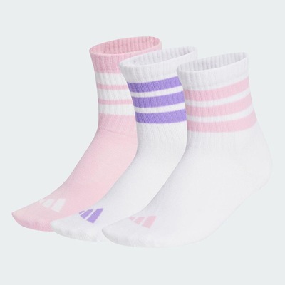 Kit Meias Caneladas com 3 Pares Infantil - Foto 3