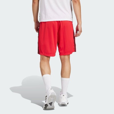 Short adidas Treino Essentials Piquet 3-Stripes - Masculino - Foto 4