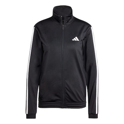 Jaqueta Tricot adidas Três Listras - Feminina - Foto 1