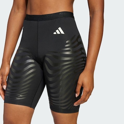 Shorts adidas Legging Corrida Adizero Control - Feminina - Foto 6