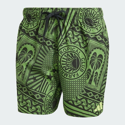 Short de Natação adidas 5-Inch adidas X Farm Três Listras - Masculino - Foto 3