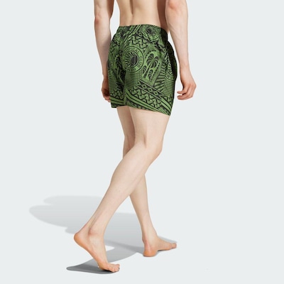 Short de Natação adidas 5-Inch adidas X Farm Três Listras - Masculino - Foto 4