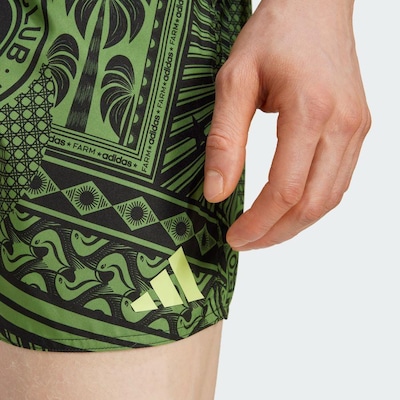 Short de Natação adidas 5-Inch adidas X Farm Três Listras - Masculino - Foto 6