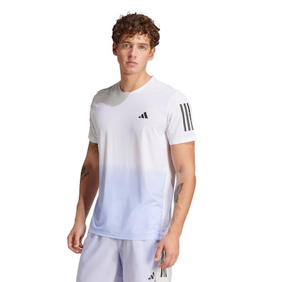 Camiseta adidas Own The Run Climacool Colorblock - Masculina - Foto 2
