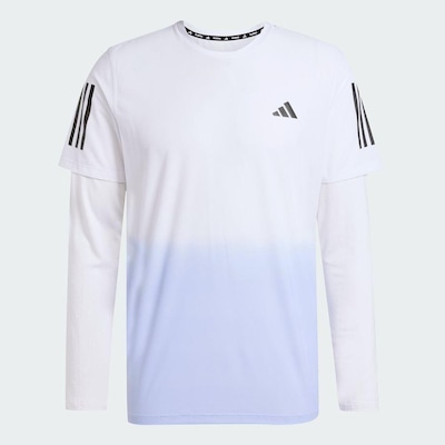 Camiseta adidas Own The Run Climacool Colorblock - Masculina - Foto 3