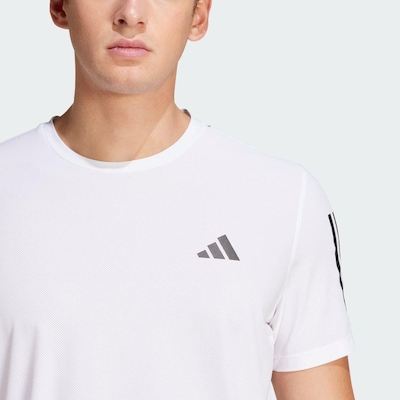 Camiseta adidas Own The Run Climacool Colorblock - Masculina - Foto 6