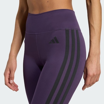 Calça Legging 7/8 adidas Optime Essentials Três Listras - Feminina - Foto 5