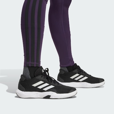 Calça Legging 7/8 adidas Optime Essentials Três Listras - Feminina - Foto 6