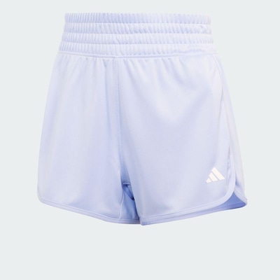 Shorts adidas Malha Cintura Alta Pacer Essentials - Feminina - Foto 3