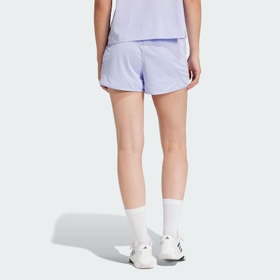 Shorts adidas Malha Cintura Alta Pacer Essentials - Feminina - Foto 4
