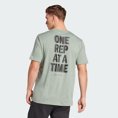 Camiseta adidas Estampada Treino Climacool One Rep At a Time - Masculina - Foto 4