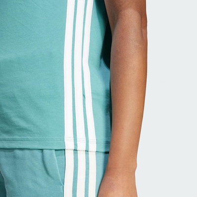 Camiseta adidas Essentials Três Listras - Feminina - Foto 6