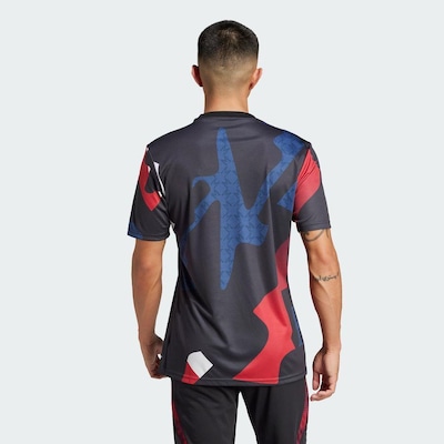 Camisa Pré-Jogo Manchester United 24/25 adidas - Masculina - Foto 4