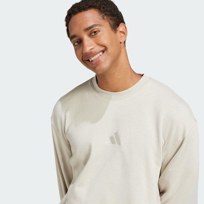 Blusão de Moletom adidas Crew Moletinho All Szn - Masculino - Foto 4