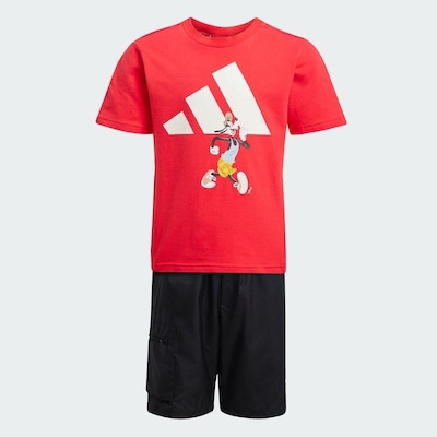 Conjunto Camiseta adidas X Disney Mickey Mouse Infantil - Foto 4