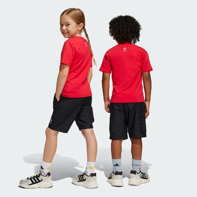 Conjunto Camiseta adidas X Disney Mickey Mouse Infantil - Foto 5