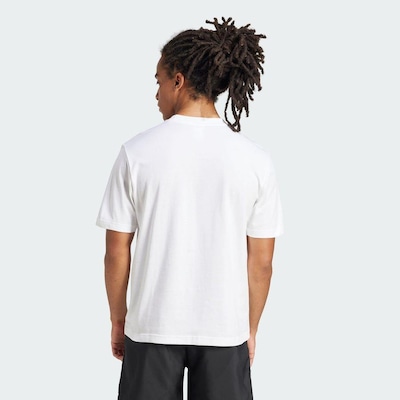 Camiseta adidas Malha Simples Essentials Small Logo - Masculina - Foto 4