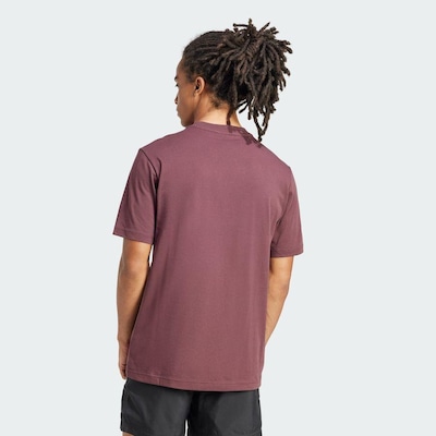 Camiseta adidas Malha Simples Essentials Small Logo - Masculina - Foto 4