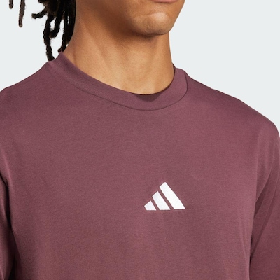 Camiseta adidas Malha Simples Essentials Small Logo - Masculina - Foto 6