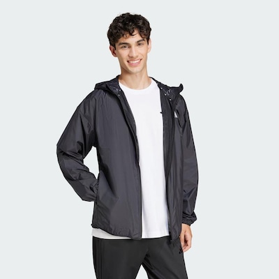 Jaqueta Corta-Vento adidas Malha Essentials Big Logo - Masculina - Foto 5