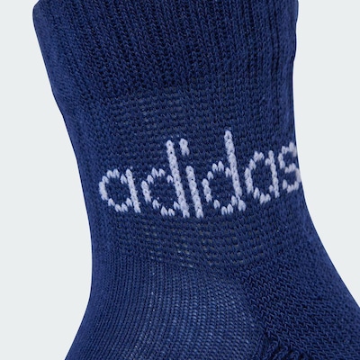 Meias adidas Ankle Linear 5 Pares Infantis - Infantil - Foto 4