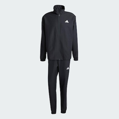 Agasalho adidas Malha Sportswear Basic Três Listras - Masculino - Foto 3