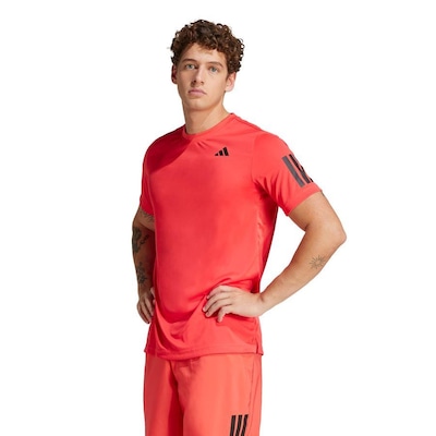 Camiseta adidas Club Tennis Climacool Três Listras - Masculina - Foto 2