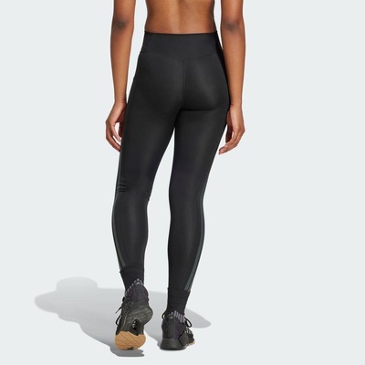 Legging adidas Optime Três Listras Full-Length - Feminina - Foto 4