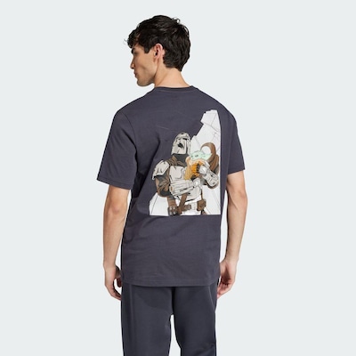 Camiseta adidas X Star Wars? The Mandalorian? Regular Fit Back Graphic - Masculina - Foto 4