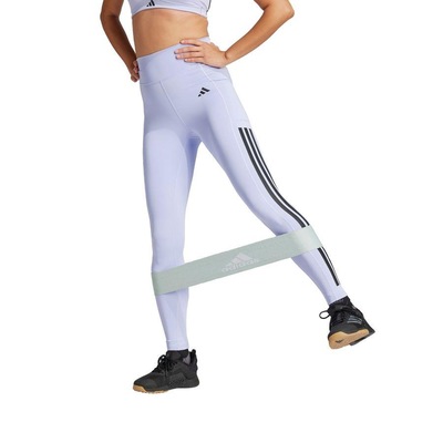 Legging adidas Optime Três Listras - Feminina - Foto 2
