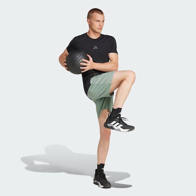 Short adidas Train Essentials Woven Mélange - Masculino - Foto 5