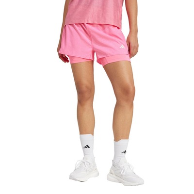 Shorts adidas 2 Em 1 Own The Run Climacool - Feminina - Foto 1