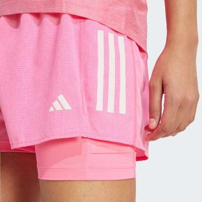 Shorts adidas 2 Em 1 Own The Run Climacool - Feminina - Foto 6