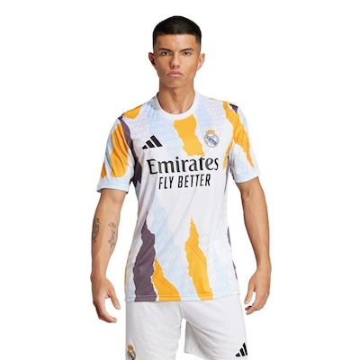 Camisa Real Madrid 24/25 adidas Pré-Jogo - Masculina - Foto 2